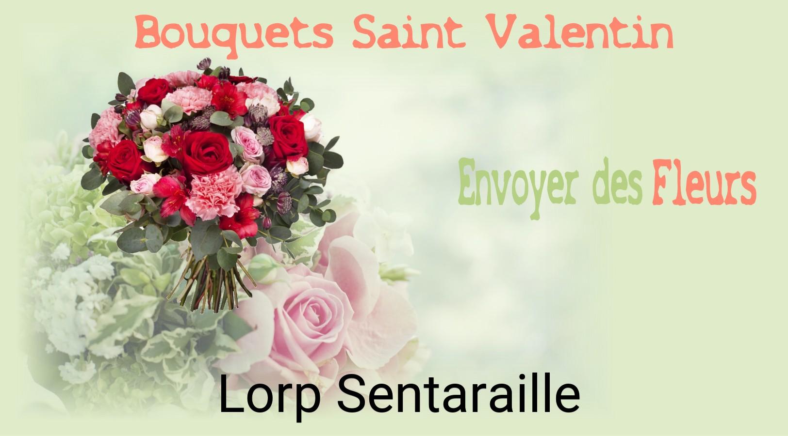 Roses de Saint-Valentin livrées à Lorp-Sentaraille